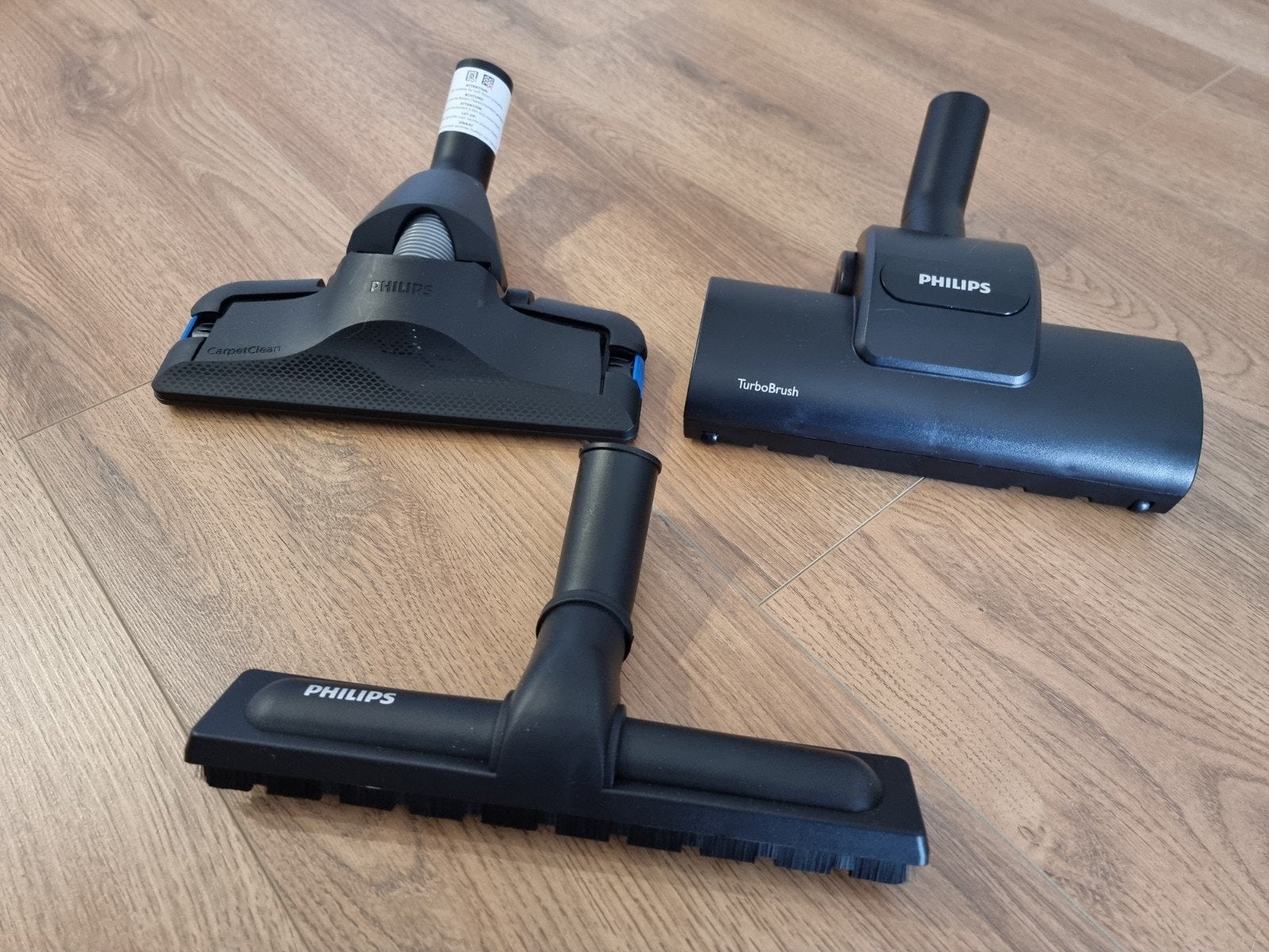 Philips Stofzuiger Opzetstukken - CarpetClean, TurboBrush, Philips, Zo goed als nieuw, Sledestofzuiger, Reservoir