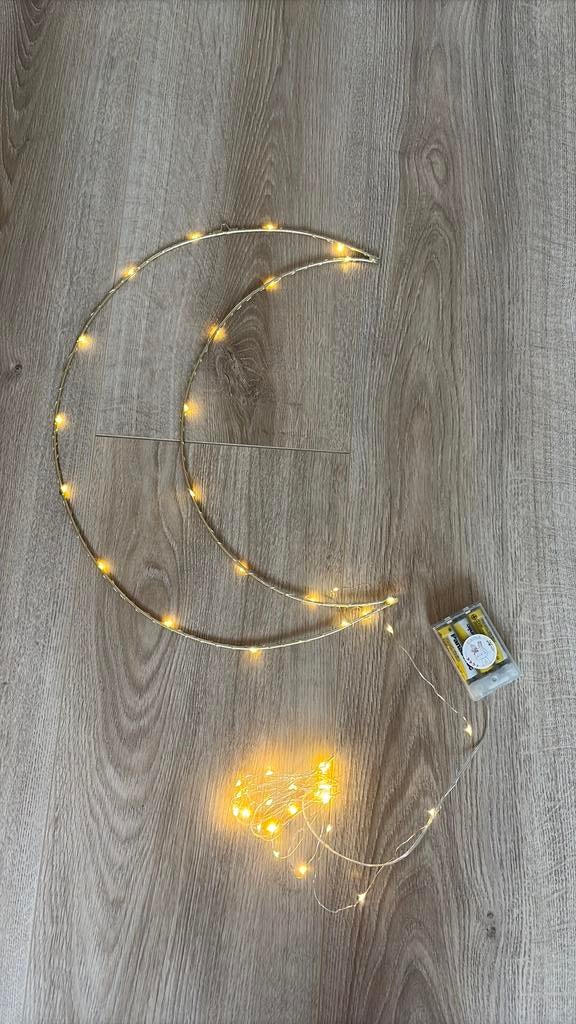Maan lampje, Ophalen, Zo goed als nieuw, Minder dan 50 cm