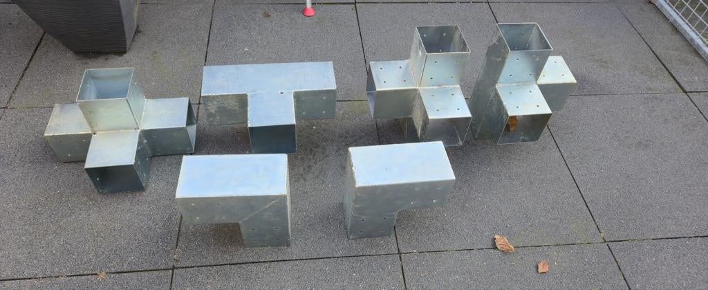 12cm Paal verbinder Koppeling pergola overkapping, Tuin en Terras, Buitenverlichting, Ophalen, Nieuw, Netvoeding, Minder dan 50 watt