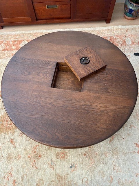 Eiken salontafel, Ophalen, Gebruikt, Klassiek, 5 – 50