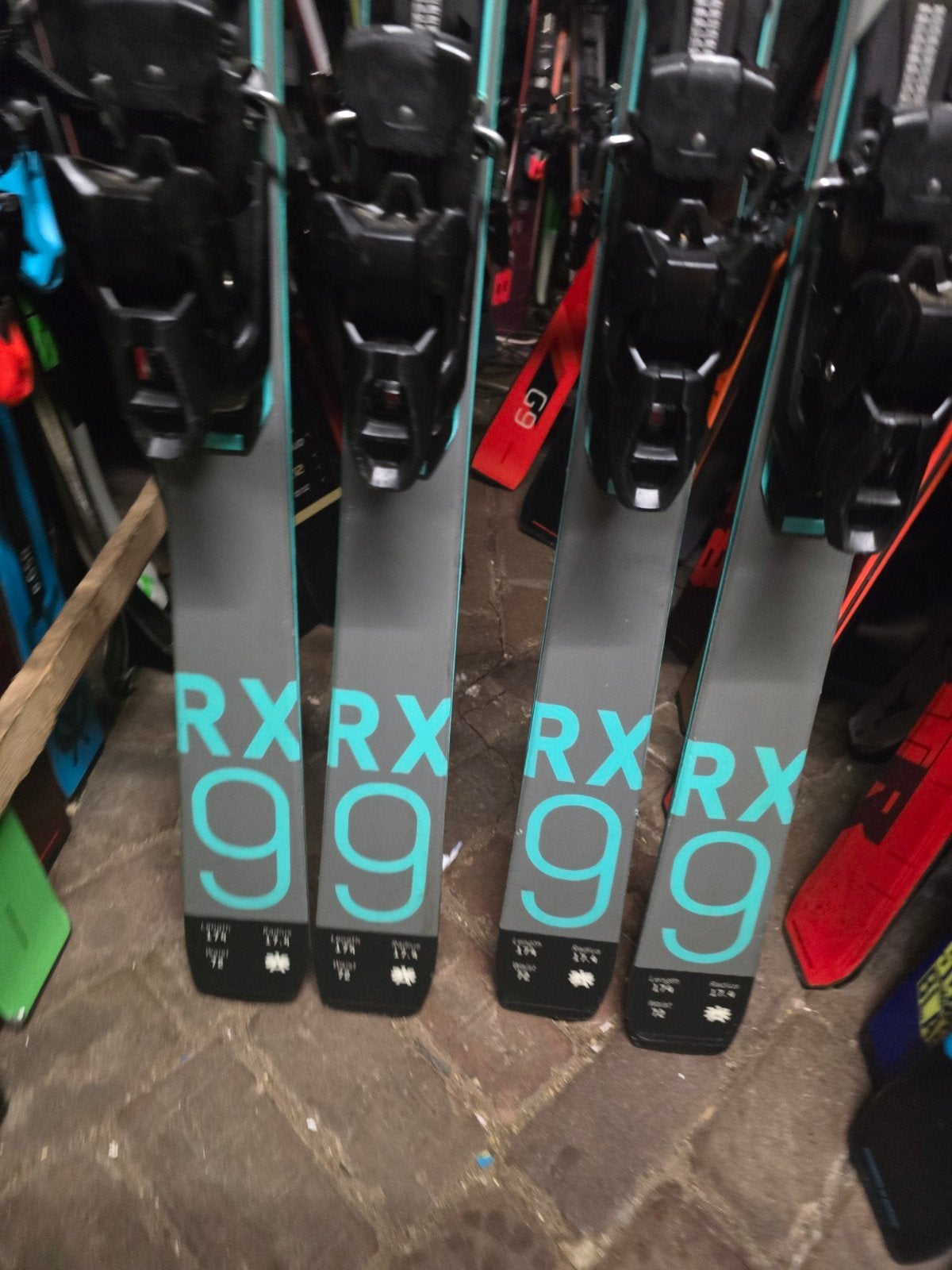 174 KASTLE RX 9 ALL ROUND TOP SKIS 800€, Overige merken, 160 tot 180 cm, Q, Ophalen of Verzenden