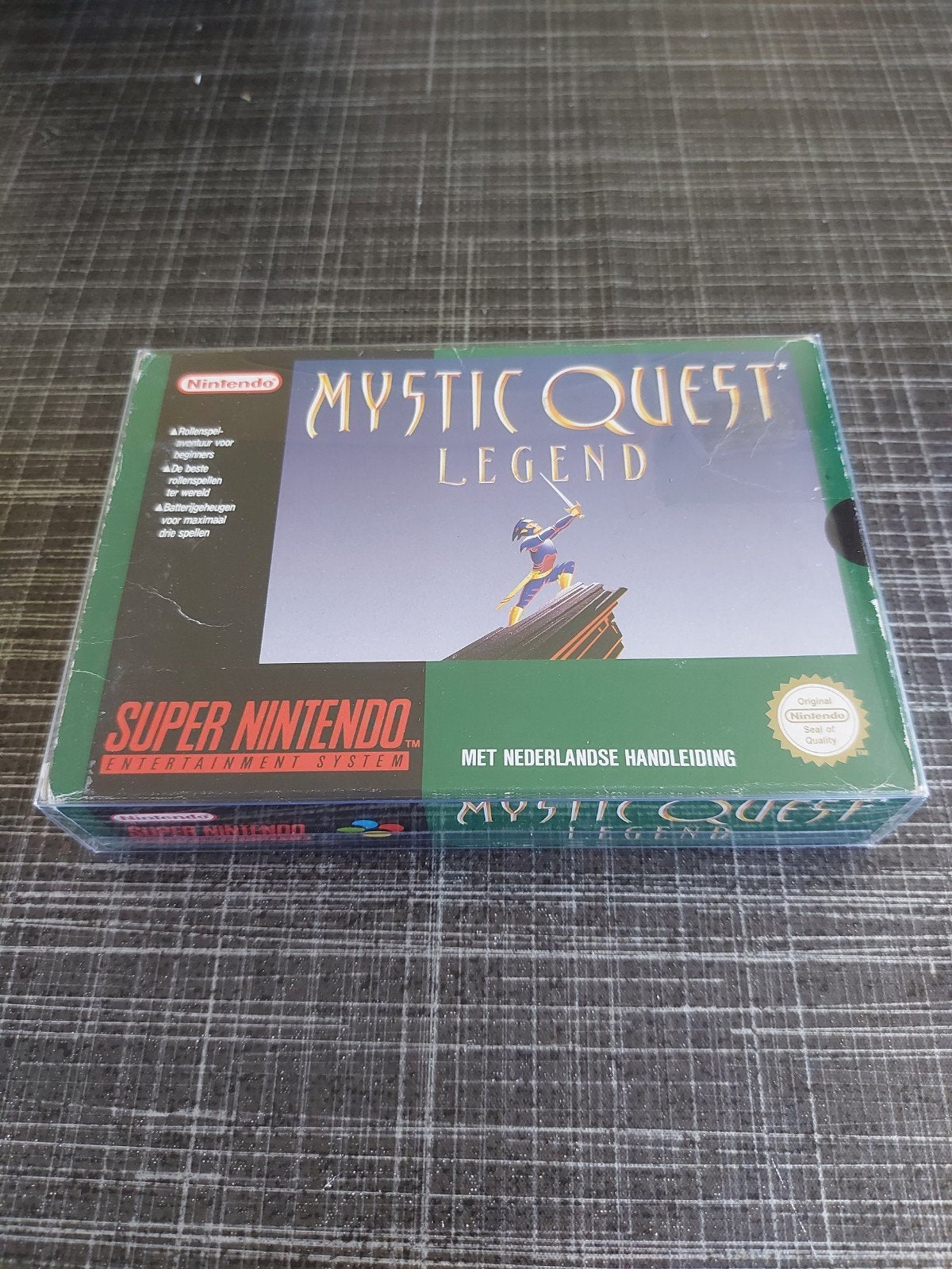 Mystic Quest Legend SNES (Compleet met handleiding en map), Spelcomputers en Games, Games | Nintendo Super NES, Gebruikt, 1 speler