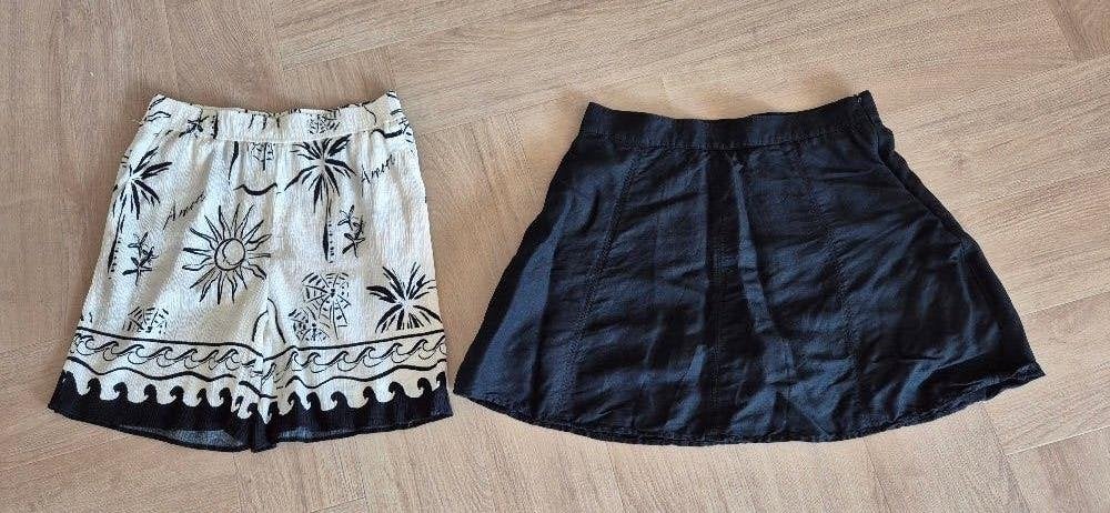 C&A Kort zomerbroekje en linnen rokje met broekje maat 40, Overige kleuren, Kort, Ophalen, Maat 38/40 (M)