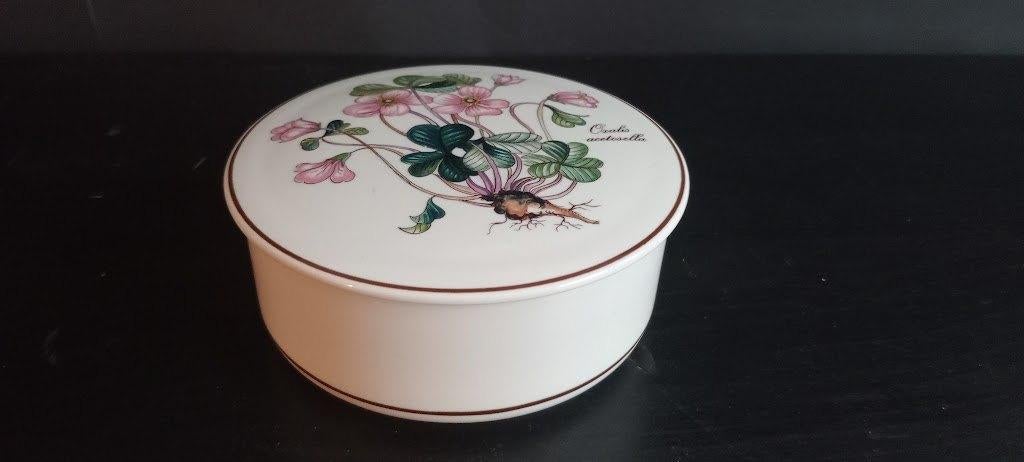 Vintage van Villeroy & Boch porseleinen dekseldoosje, Ophalen of Verzenden