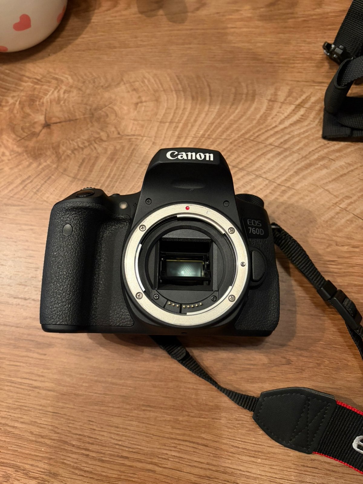 Canon EOS 760D incl. Oplader en 2 accu’s, Ophalen, Spiegelreflex, Canon, Bluetooth