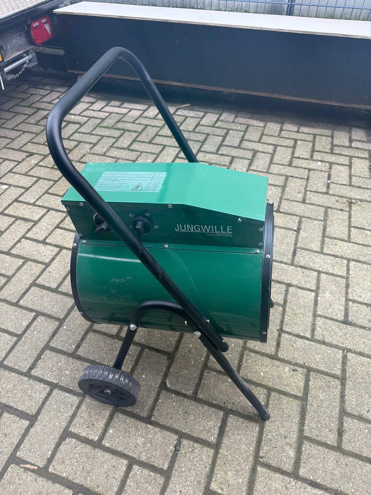 JUNGWILLE Industriële Ventilator - Krachtige Luchtverplaatsi