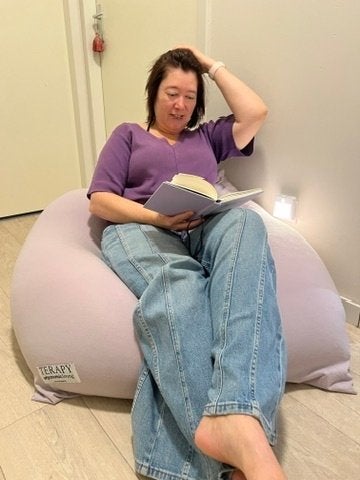 Ergonomische Terapy Elly Zitzak–Ultiem Comfort, Wasbare Hoes, Ophalen, Gebruikt, Overige kleuren, Zitzak