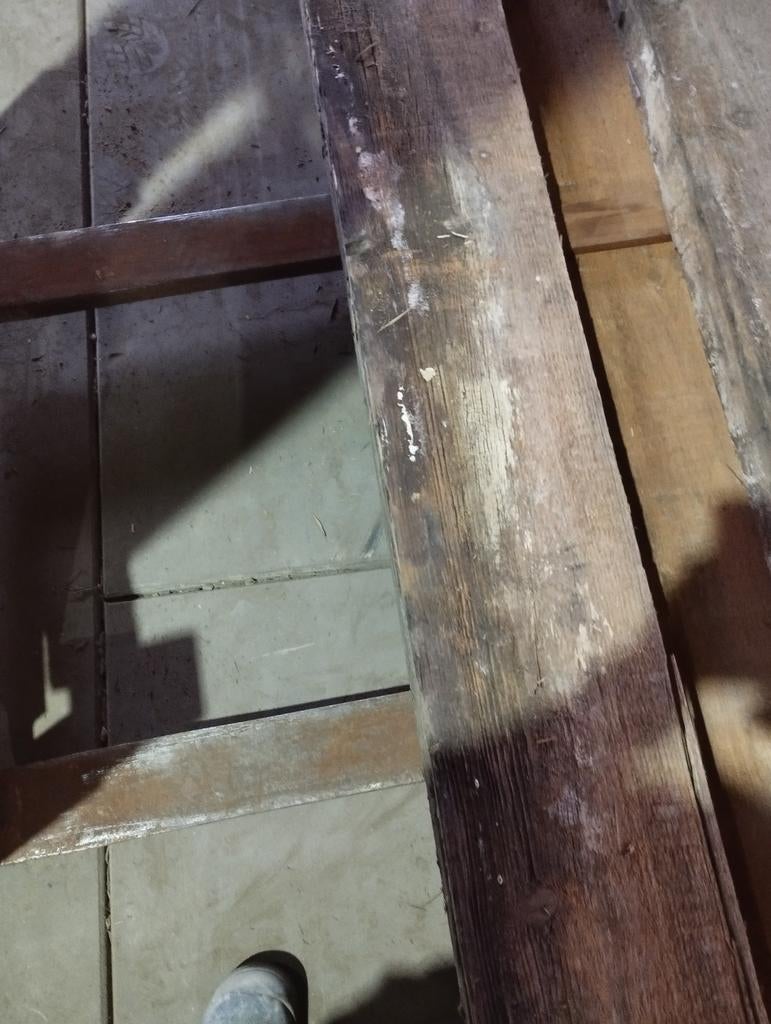 Houten vuren balken, Ophalen, Gebruikt, 250 cm of meer, Balken