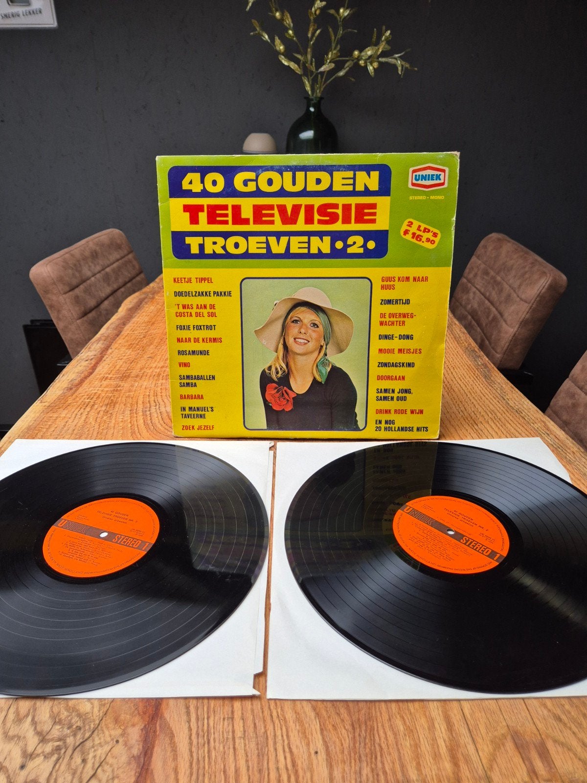 40 Gouden Televisie Troeven 2 - Dubbel LP Pop/Rock, Gebruikt, Pop, Ophalen of Verzenden, Dubbel-LP