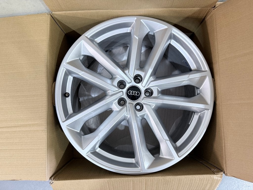 Originele Audi Sport 21 inch A6 c8, Gebruikt, 255 mm, Banden en Velgen, Personenwagen