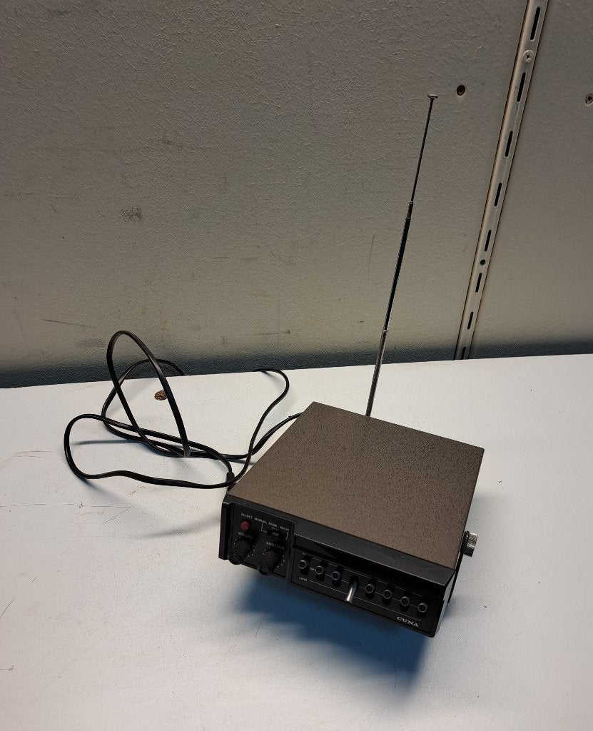 zendapparatuur  scanner van Cuna, Ophalen of Verzenden, Gebruikt, Minder dan 30 kanalen