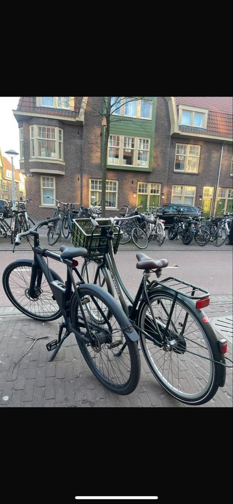 Vanmoof & Cortina fietsen (ook los te koop), Ophalen, Gebruikt, Minder dan 30 km per accu, Cortina
