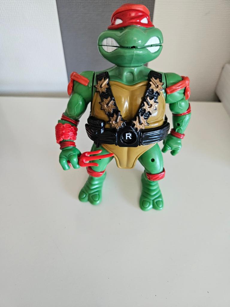 Vintage Teenage Mutant Ninja Turtles Raphael, Kinderen en Baby's, Speelgoed | Actiefiguren, Ophalen of Verzenden, Gebruikt