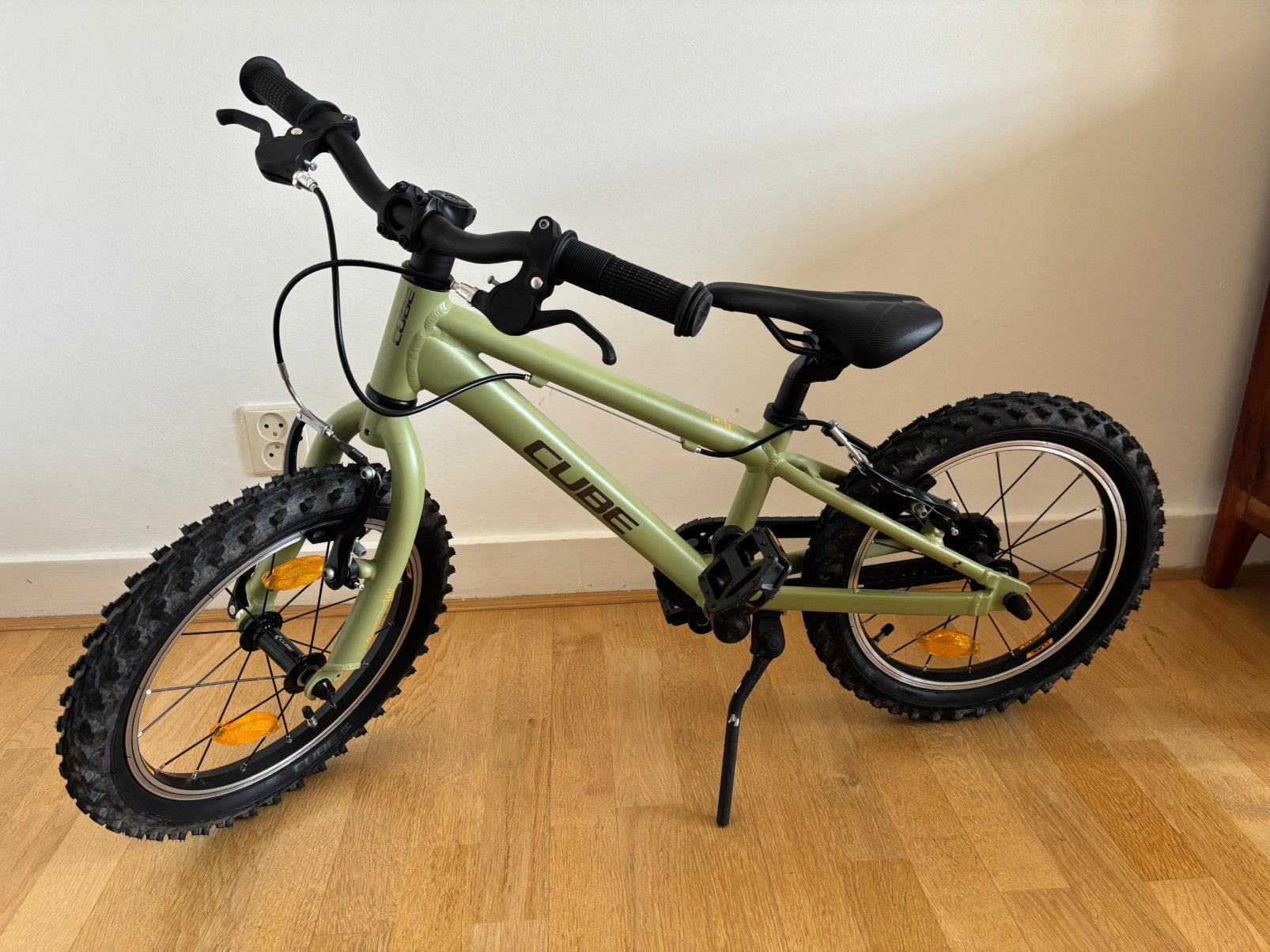 Cube Acid 160 Kinderfiets 16in– Lichtgewicht Aluminium MTB, 16 tot 20 inch, Staal, V-brakes, Ophalen of Verzenden