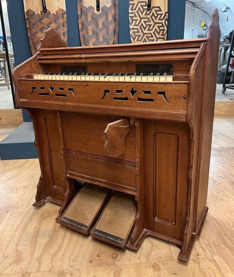 Antiek American Organ Co. Harmonium - Prachtig geluid, Muziek en Instrumenten, Ophalen, Gebruikt, 1 klavier, Harmonium