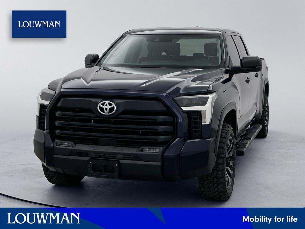 Toyota Tundra V6 SR5 Double Cab | Trekhaak | 3500 kg trekgew, Auto's, Automaat, 12 maanden, Stof, Gebruikt