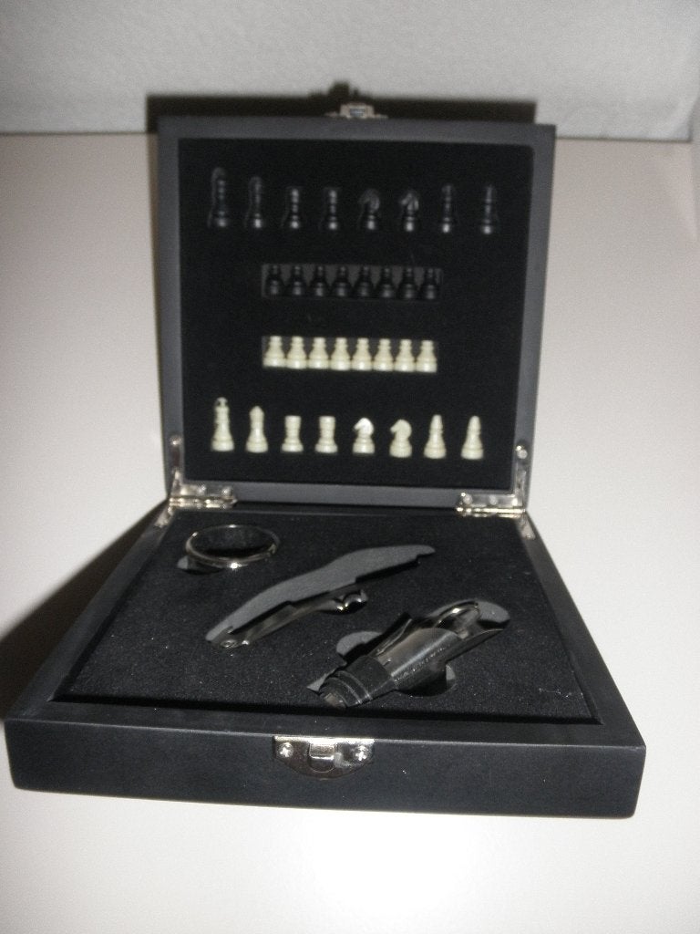 Cadeau set inclusief klein schaakspel, Hobby en Vrije tijd, Ophalen of Verzenden, Nieuw