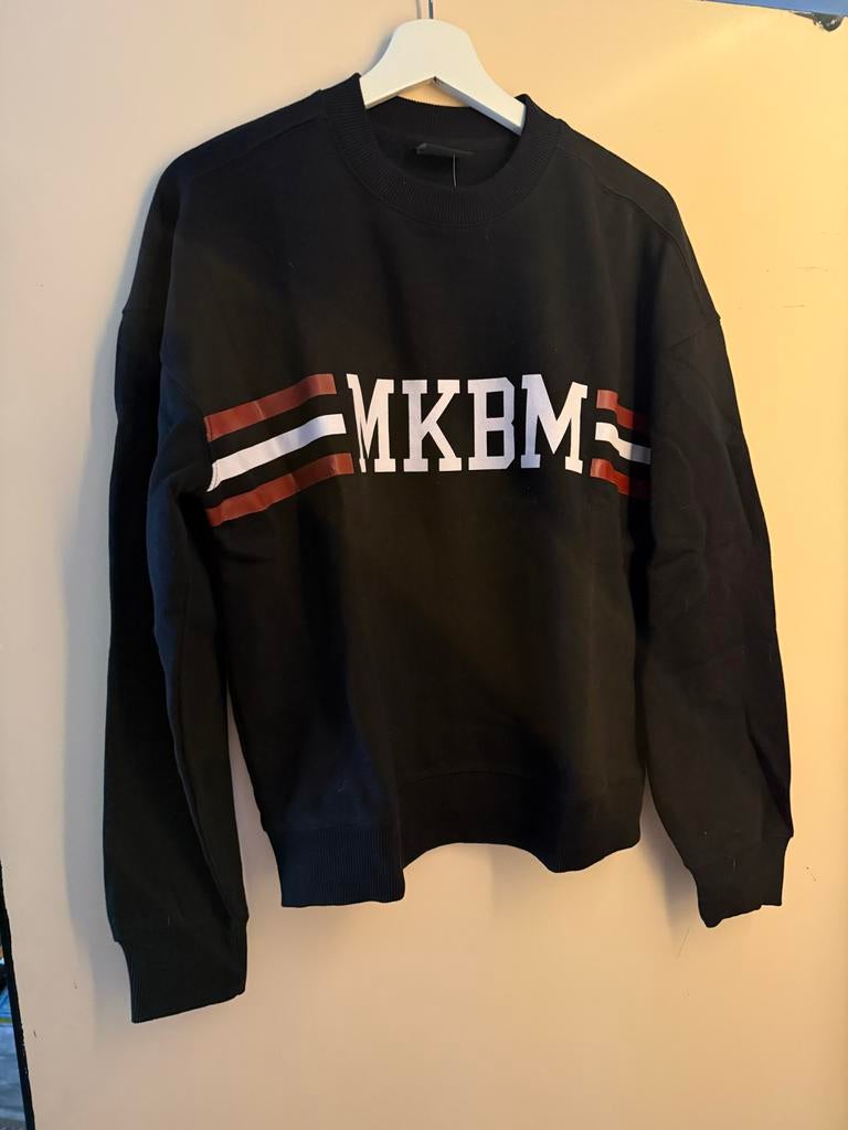 Nieuwe dames trui maat S/M - Zwart met MKBM opdruk, Kleding | Dames, Ophalen of Verzenden, Nieuw, Maat 36 (S), Zwart