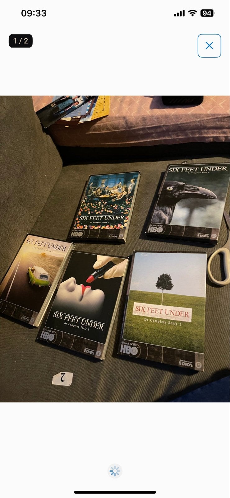 Six Feet Under Complete Serie 1-5 DVD Boxset HBO, Seizoen 1, Nederlands, Drama, Ophalen of Verzenden
