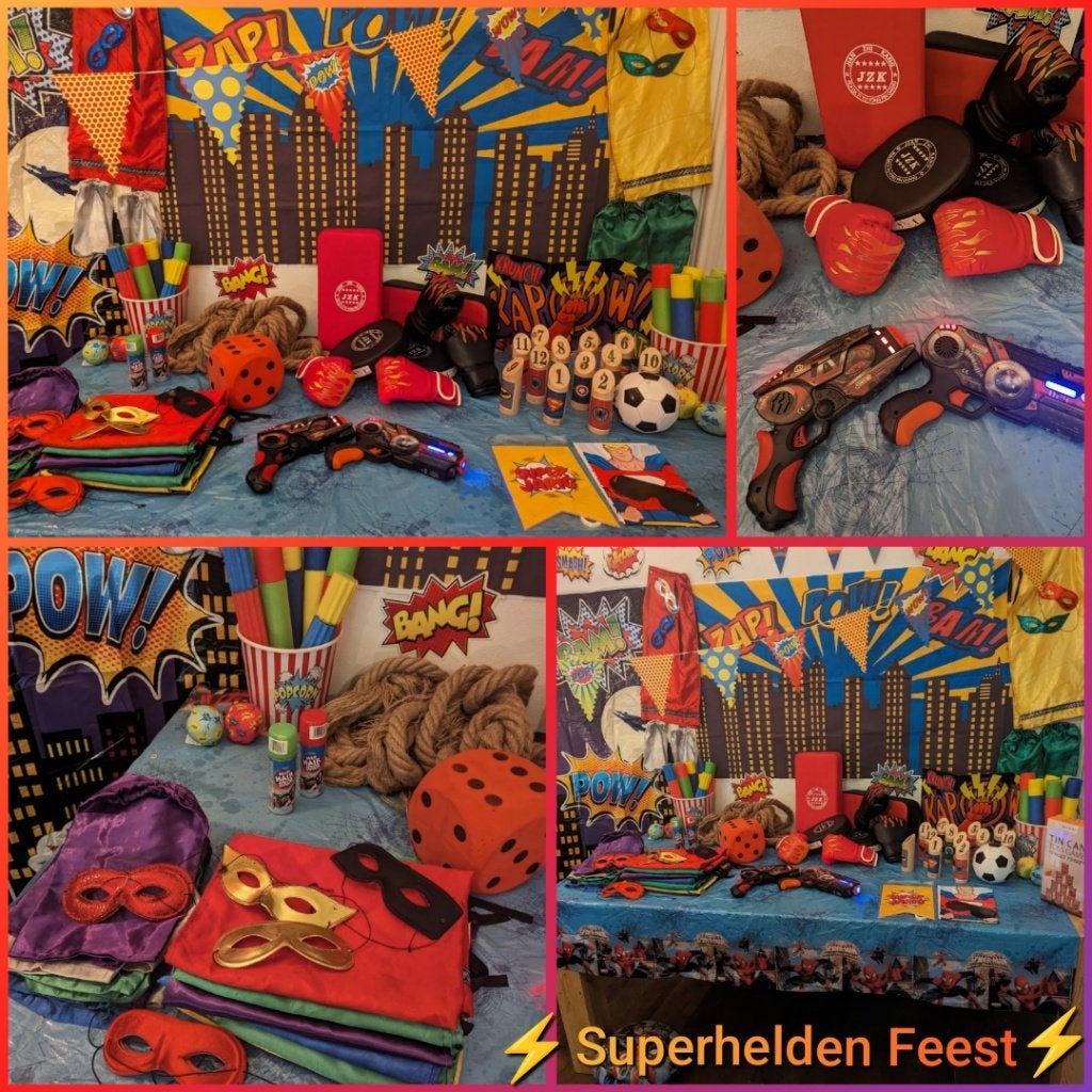 Superhelden feest!, Ophalen of Verzenden, Nieuw, Verjaardag