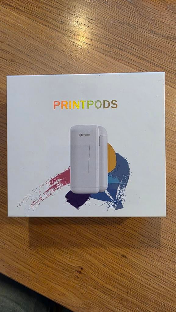Evebot Printpod Rood - Draagbare Mini Printer, Evebot, Printer, Ophalen of Verzenden, Overige technieken