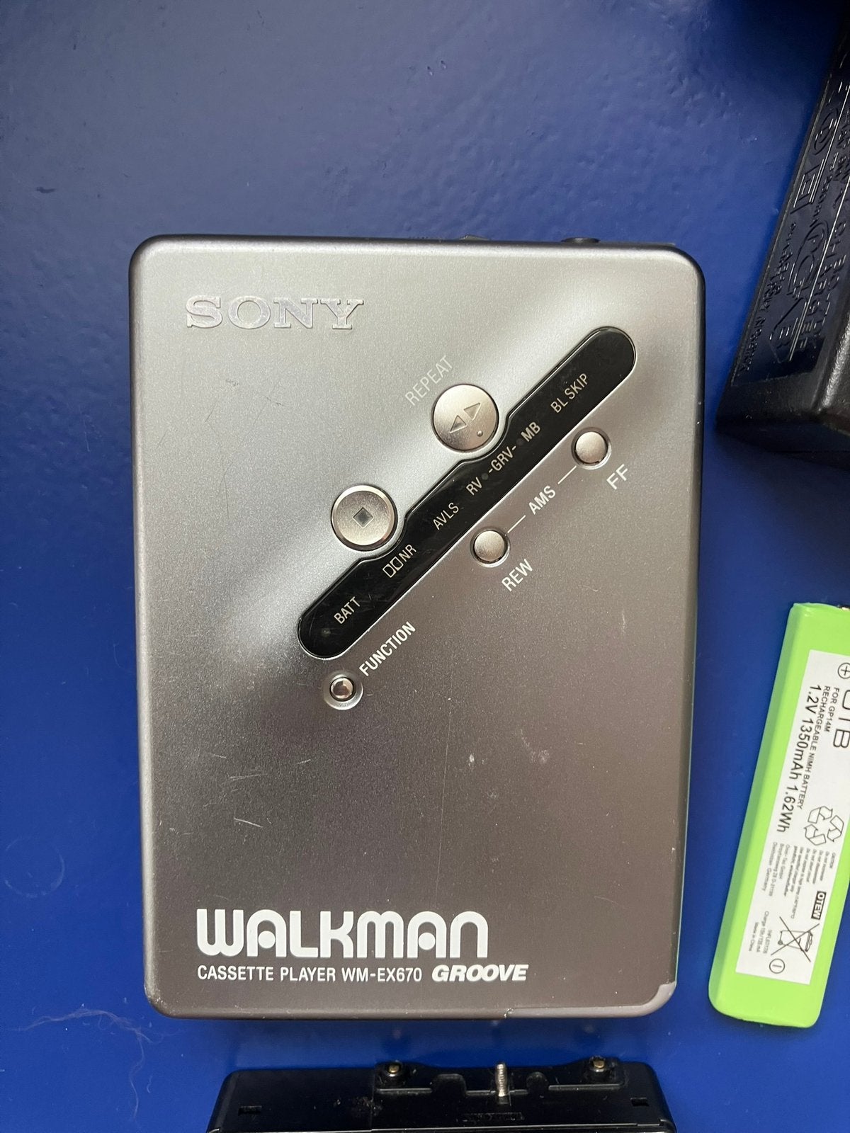 Sony Walkman WM-EX670 Groove GEREVISEERD & COMPLEET Topstaat, Ophalen of Verzenden, Walkman