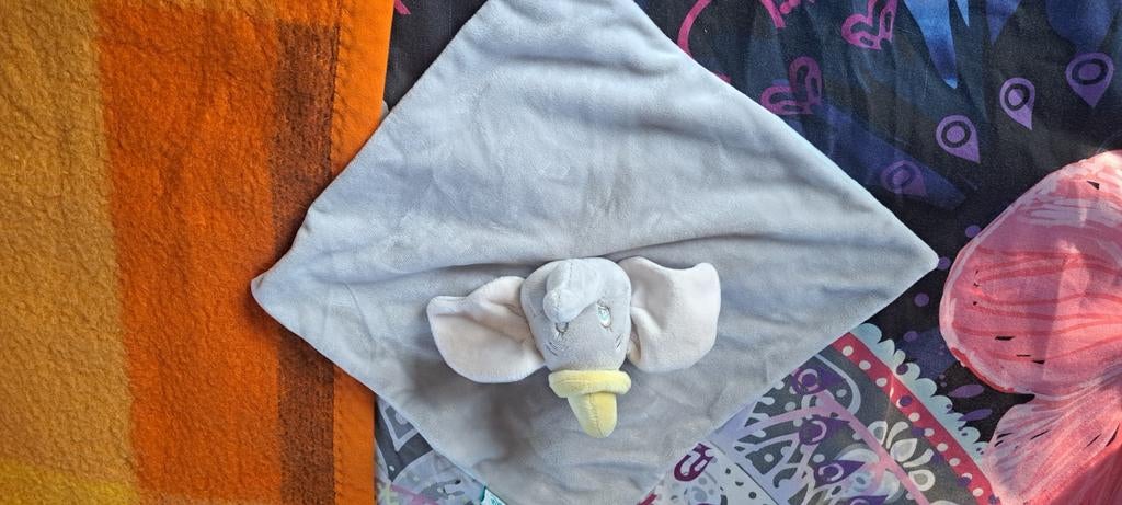 Dumbo Disney knuffeldoekje, Ophalen of Verzenden, Gebruikt, Overige typen