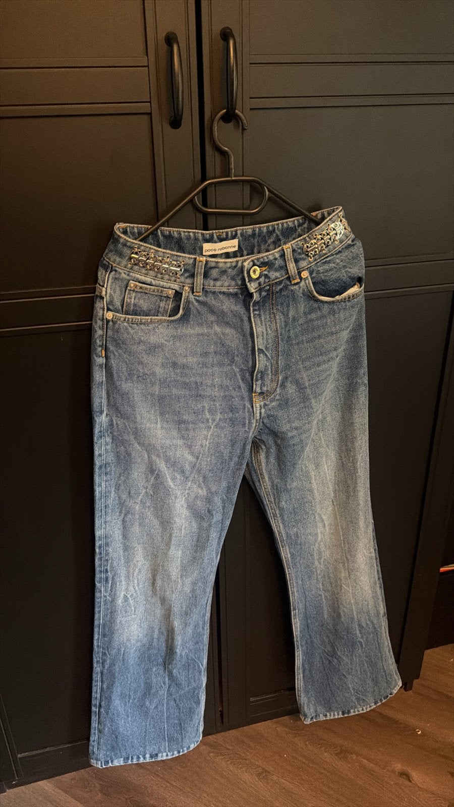 Paco Rabanne Dames Jeans Maat 28 - Nieuw en Ongedragen, Kleding | Dames, Ophalen of Verzenden, Nieuw, Blauw, W28 - W29 (confectie 36)