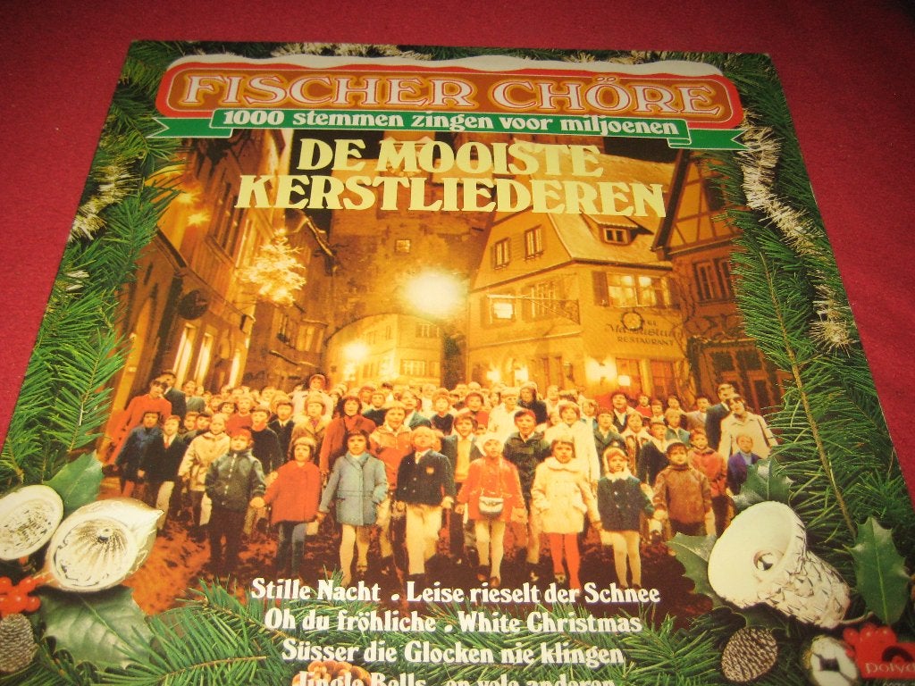 LP, Fischer Chöre: De mooiste Kerstliederen, Cd's en Dvd's, Ophalen of Verzenden, Zo goed als nieuw, LP