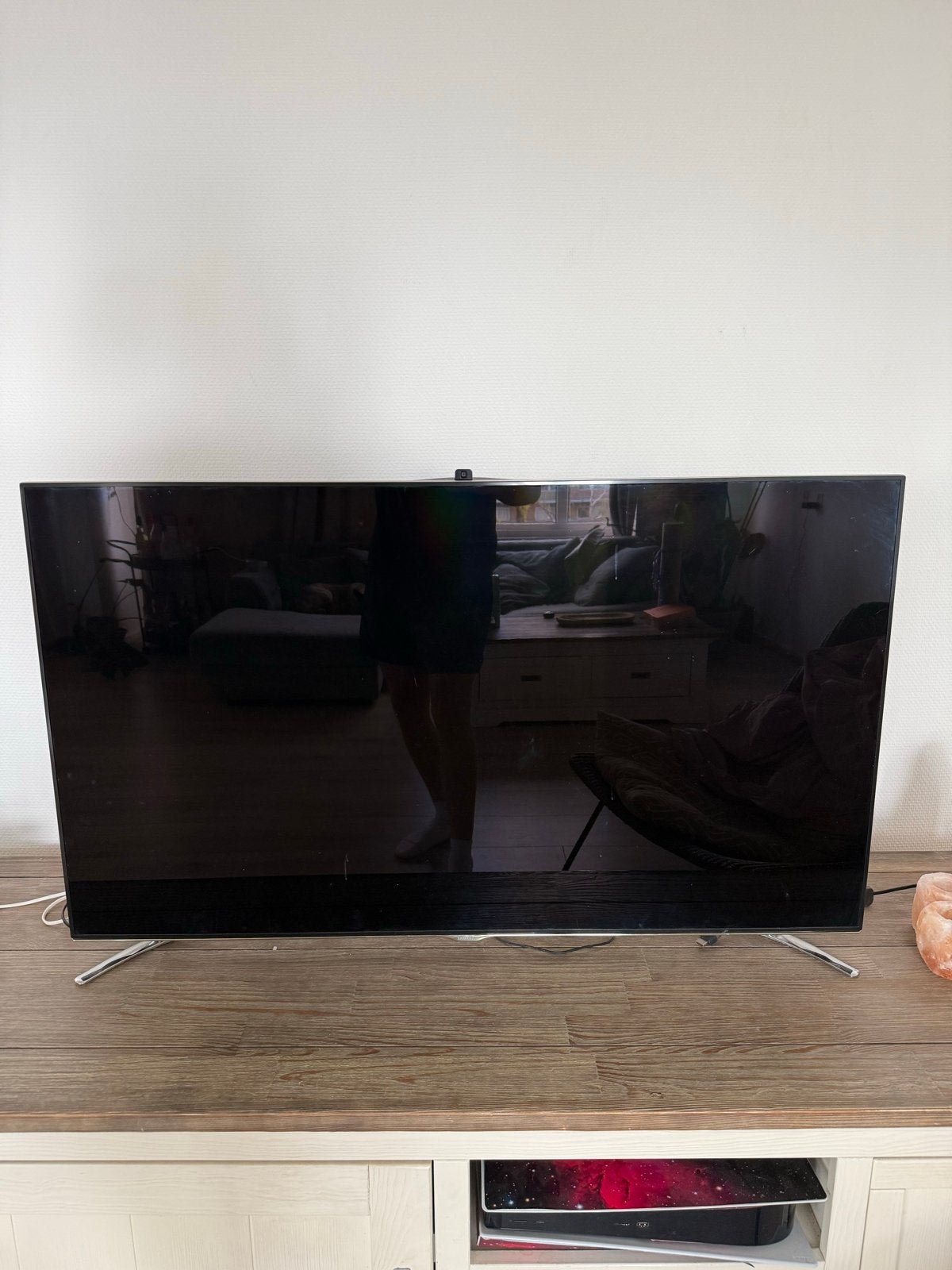 Samsung 46 inch TV in goede staat met tv stick (smart tv), Ophalen, Gebruikt, Samsung, 100 cm of meer