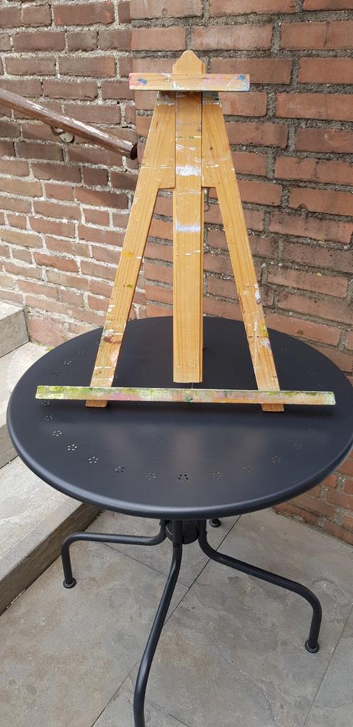 Grote tafel Schilders ezel., Hobby en Vrije tijd, Verzenden, Gebruikt, Ezel