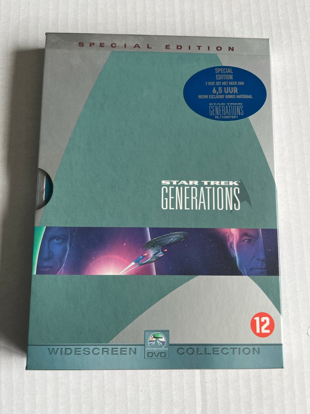 Star Trek Generations Special Edition DVD, Nederlands, Ophalen of Verzenden, Science Fiction, Vanaf 12 jaar