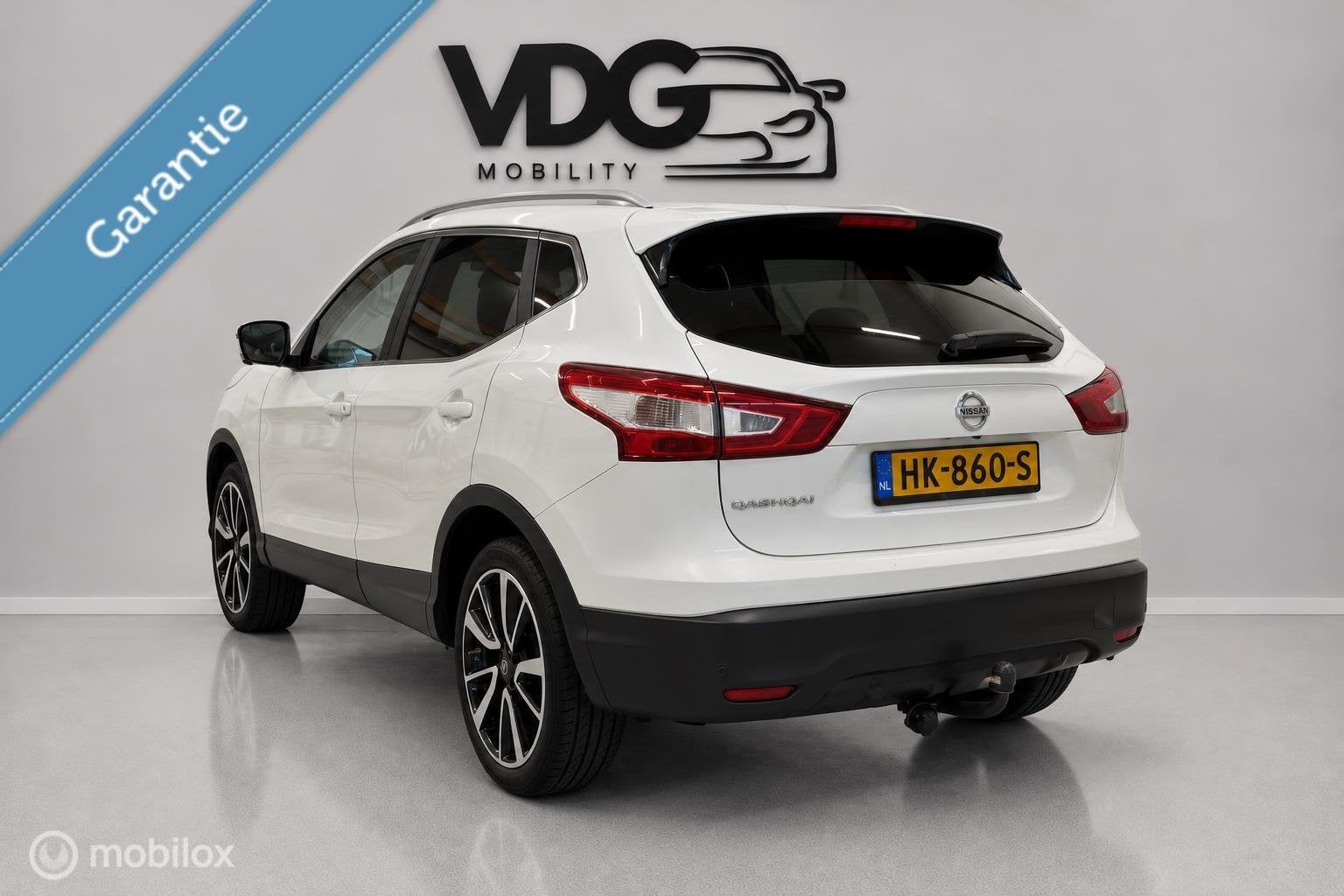 Nissan Qashqai 1.2 Tekna ✓Pano✓Trekh✓Leer✓stoel&voor, Auto's, Voorwielaandrijving, Euro 5, Gebruikt, 4 cilinders
