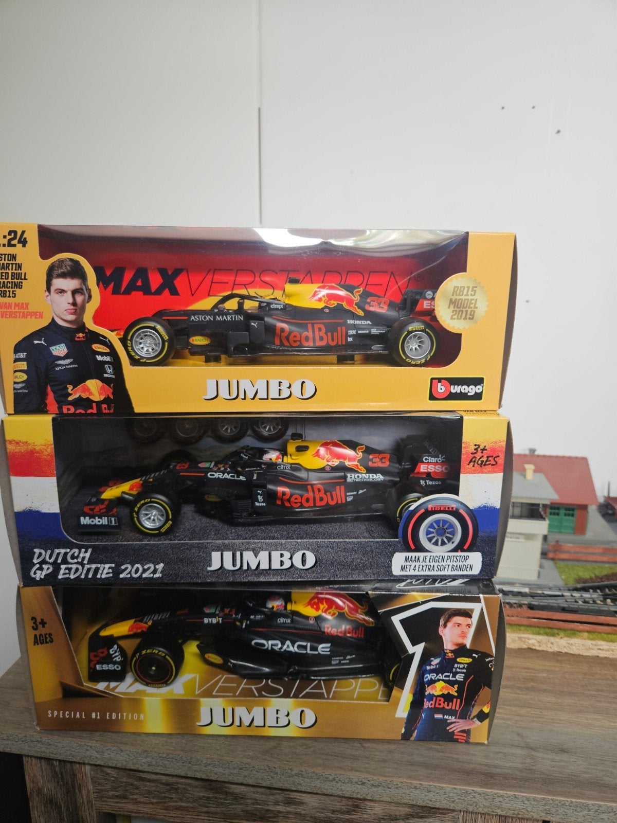 Max Verstappen Red Bull Racing Modelauto's (3 stuks), Ophalen, Nieuw