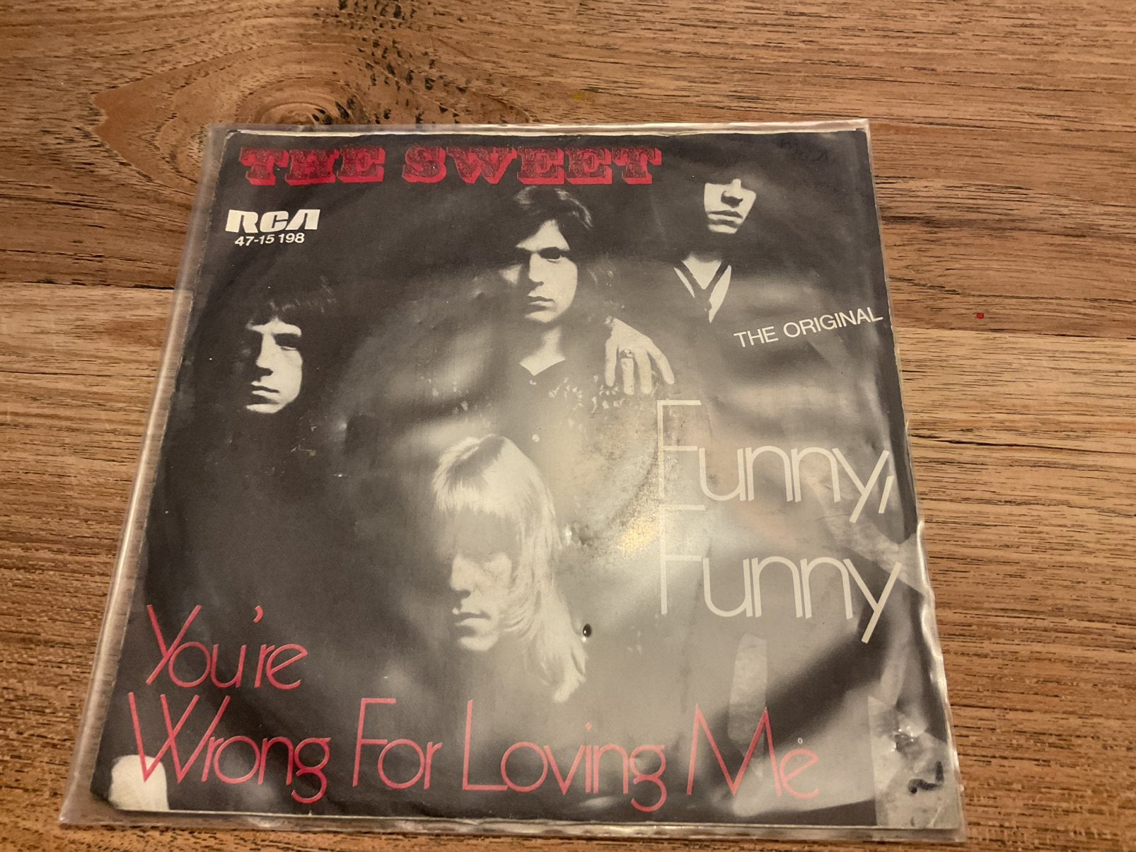 The Sweet, Funny, funny, Cd's en Dvd's, Vinyl Singles, Ophalen of Verzenden, 7 inch, Pop