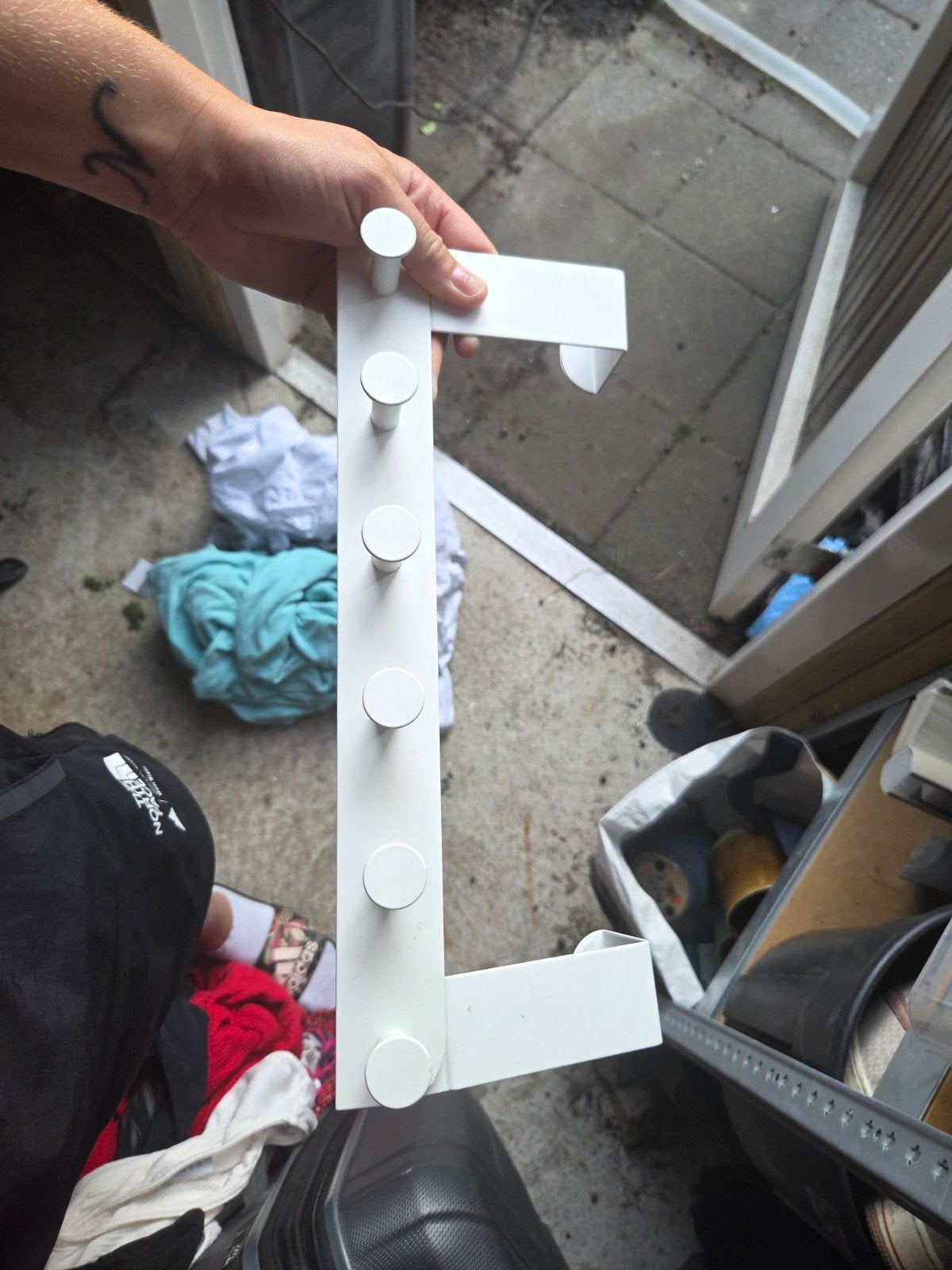 IKEA Enudden kapstok voor over de deur, Wandkapstok, Gebruikt, Ophalen of Verzenden, Minder dan 100 cm
