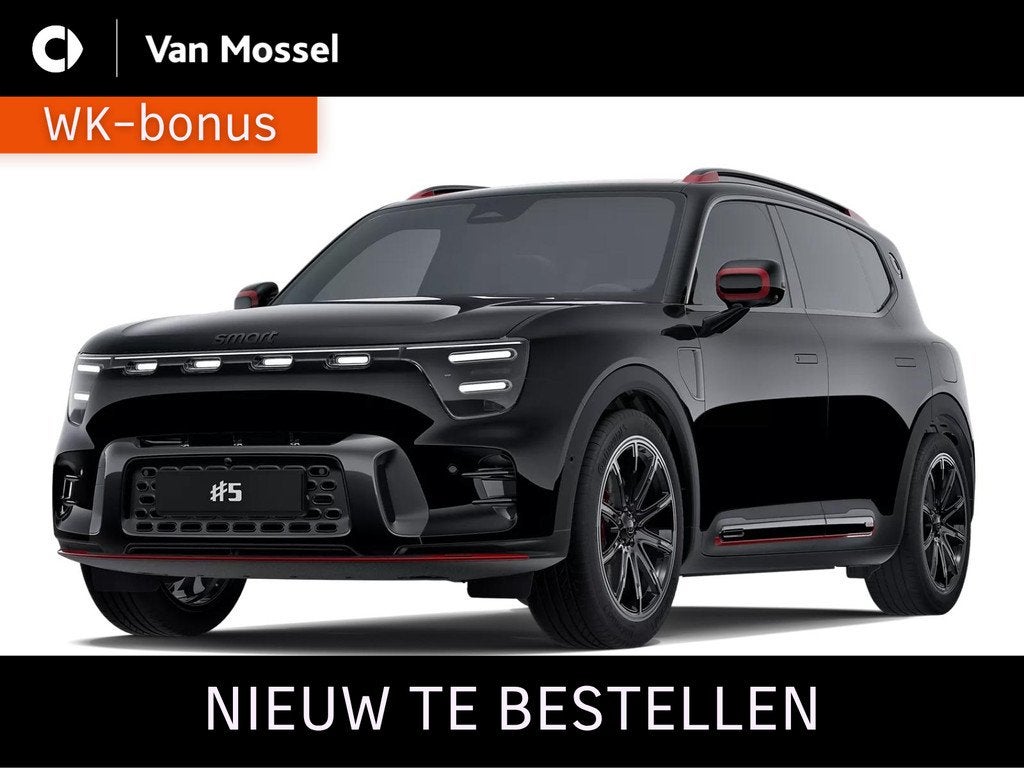 smart #5 BRABUS / Sennheiser®-audiosysteem met 20 luidsprek