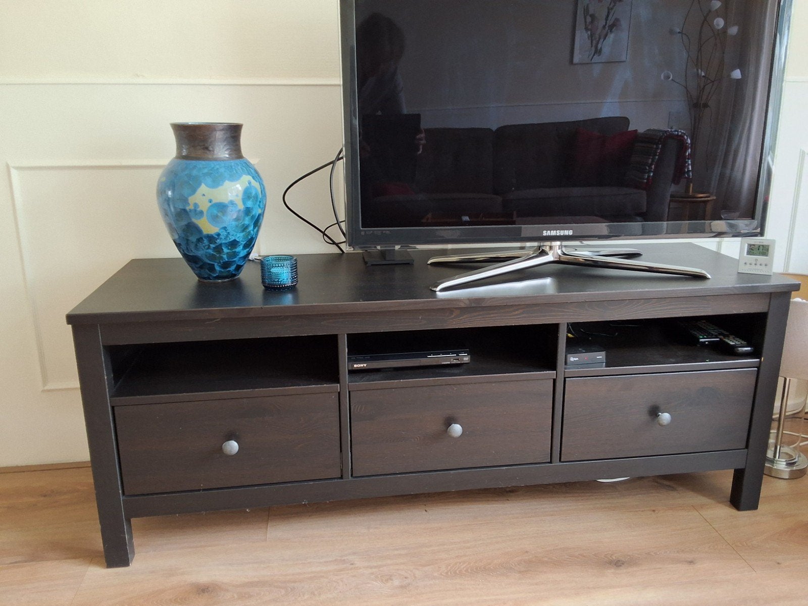 TV-meubel, Ikea, Ophalen, Gebruikt, 100 tot 150 cm, Minder dan 100 cm
