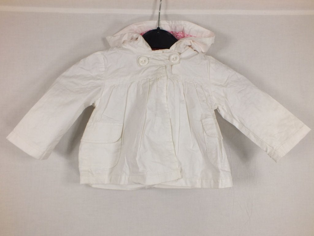 Schattig wit zomerjasje.Mt 68.Merk Zara Baby, Meisje, ., Ophalen of Verzenden, Zo goed als nieuw