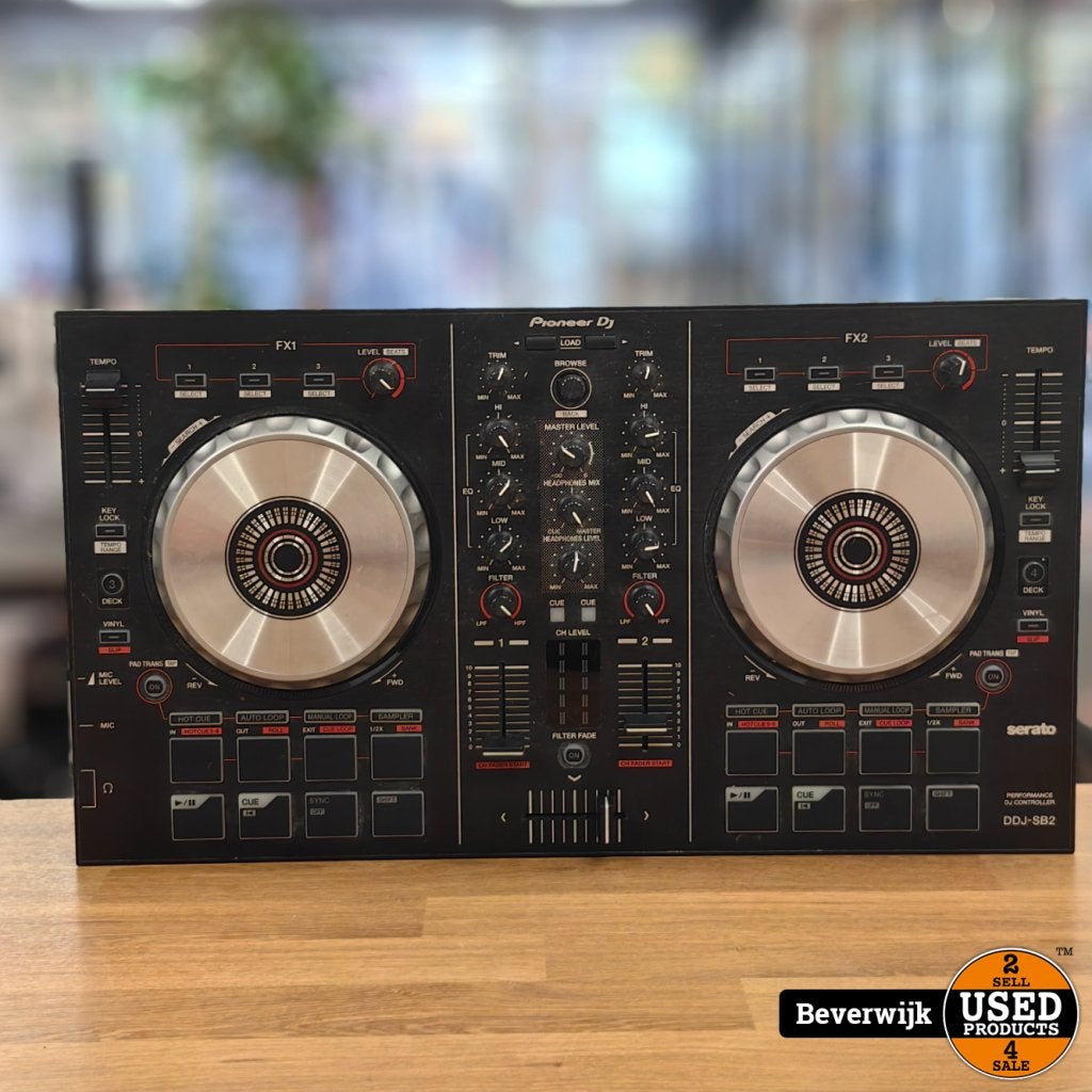Pioneer DJ Serato DDJ-SB2 DJ Appratuur - Prima!, Muziek en Instrumenten, Dj-sets en Draaitafels, Pioneer, Zo goed als nieuw, Support@pioneer.com
