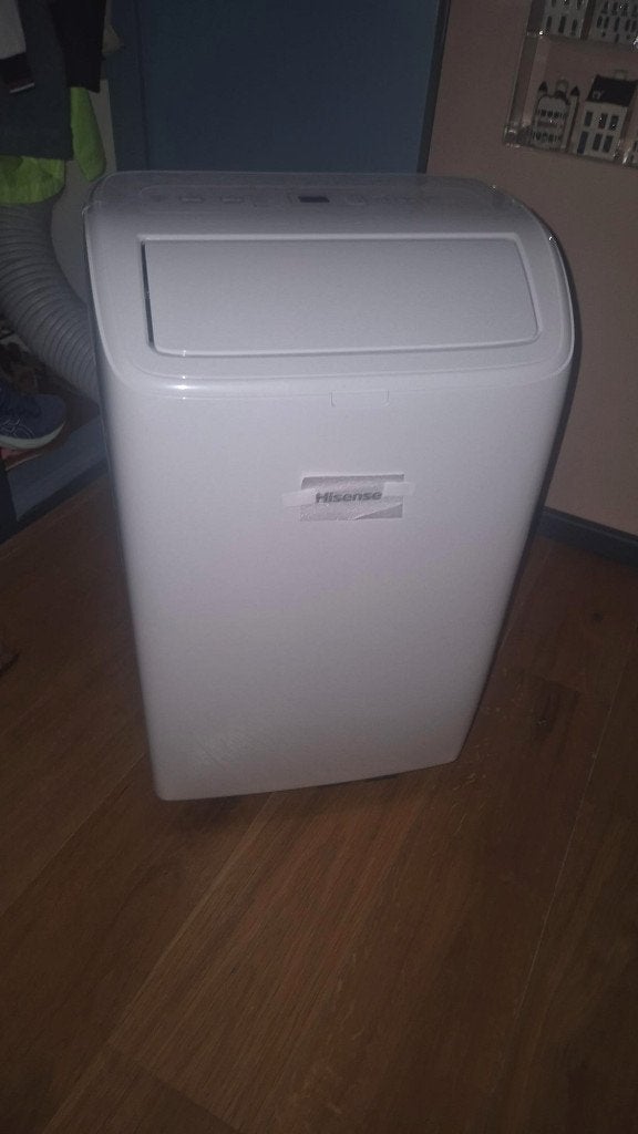 Mobiele Airco HiSense APH12QC, Witgoed en Apparatuur, Airco's, Ophalen, Koelen en Ontvochtigen, Timer, 3 snelheden of meer