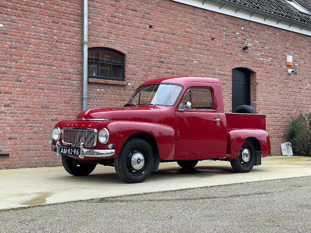 Volvo PV544 Pickup - Zweedse ombouw (golfclub express), Auto's, Achterwielaandrijving, Overige modellen, Overige bekleding, 68 pk