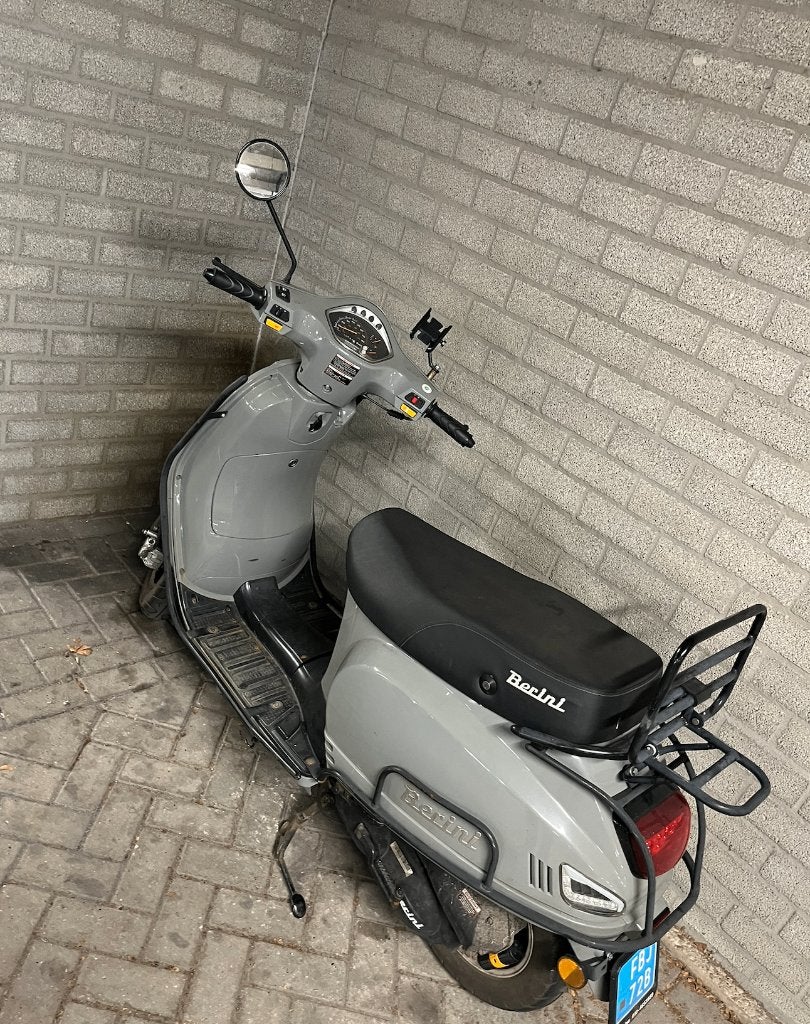 Berini Napoli 2019 scooter, Fietsen en Brommers, Snorfietsen en Snorscooters, Gebruikt, Benzine, Ophalen, Overige merken