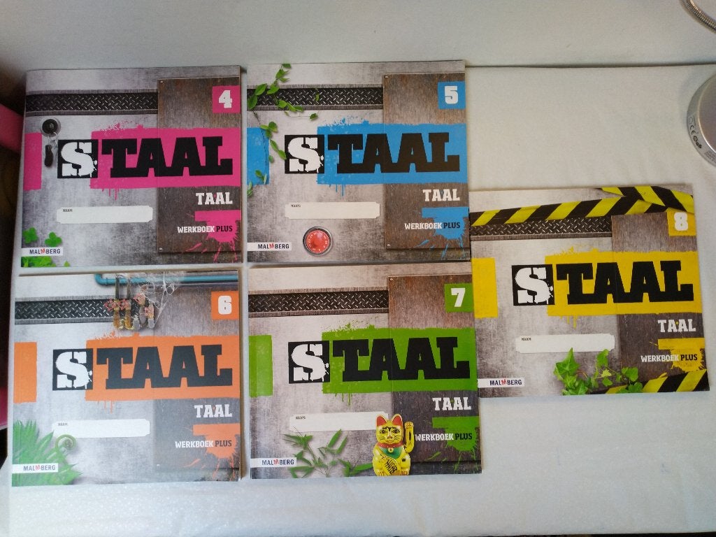 Staal Taal - versie 1 - Taal Werkboek Plus - Groep 4,5,6,7,8, Boeken, Ophalen of Verzenden, Nieuw, Overige niveaus, Nederlands