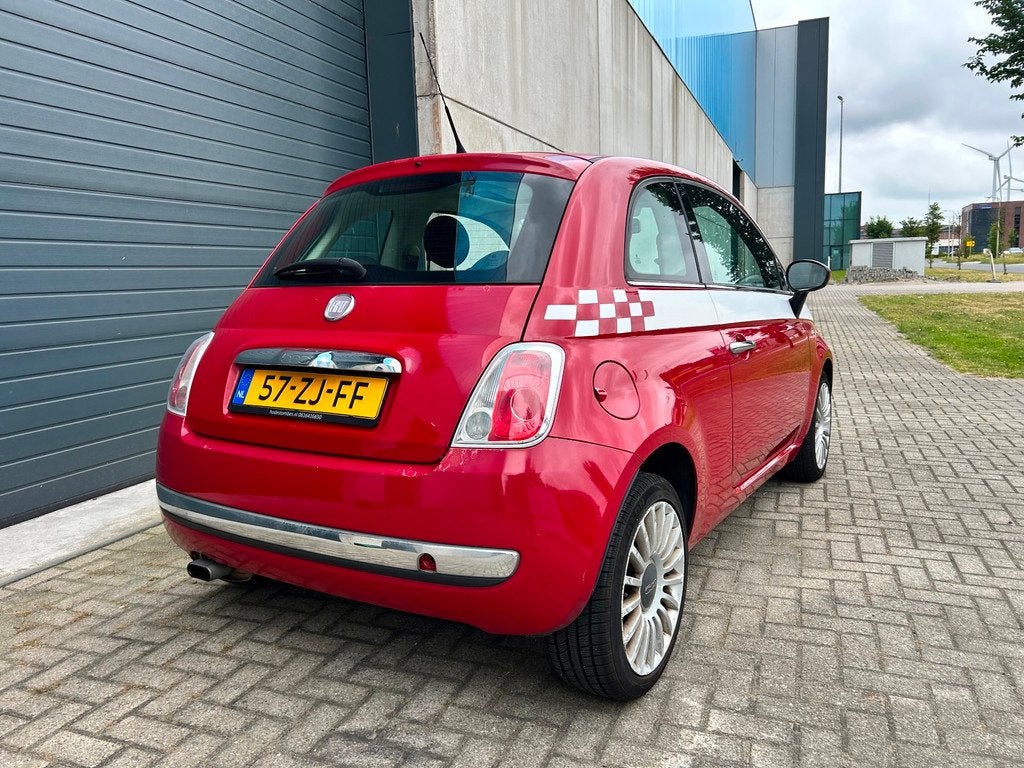 Fiat 500 1.4i 16V Lounge CLIMA PANO NAP, Voorwielaandrijving, Gebruikt, 31 €/maand, 4 cilinders