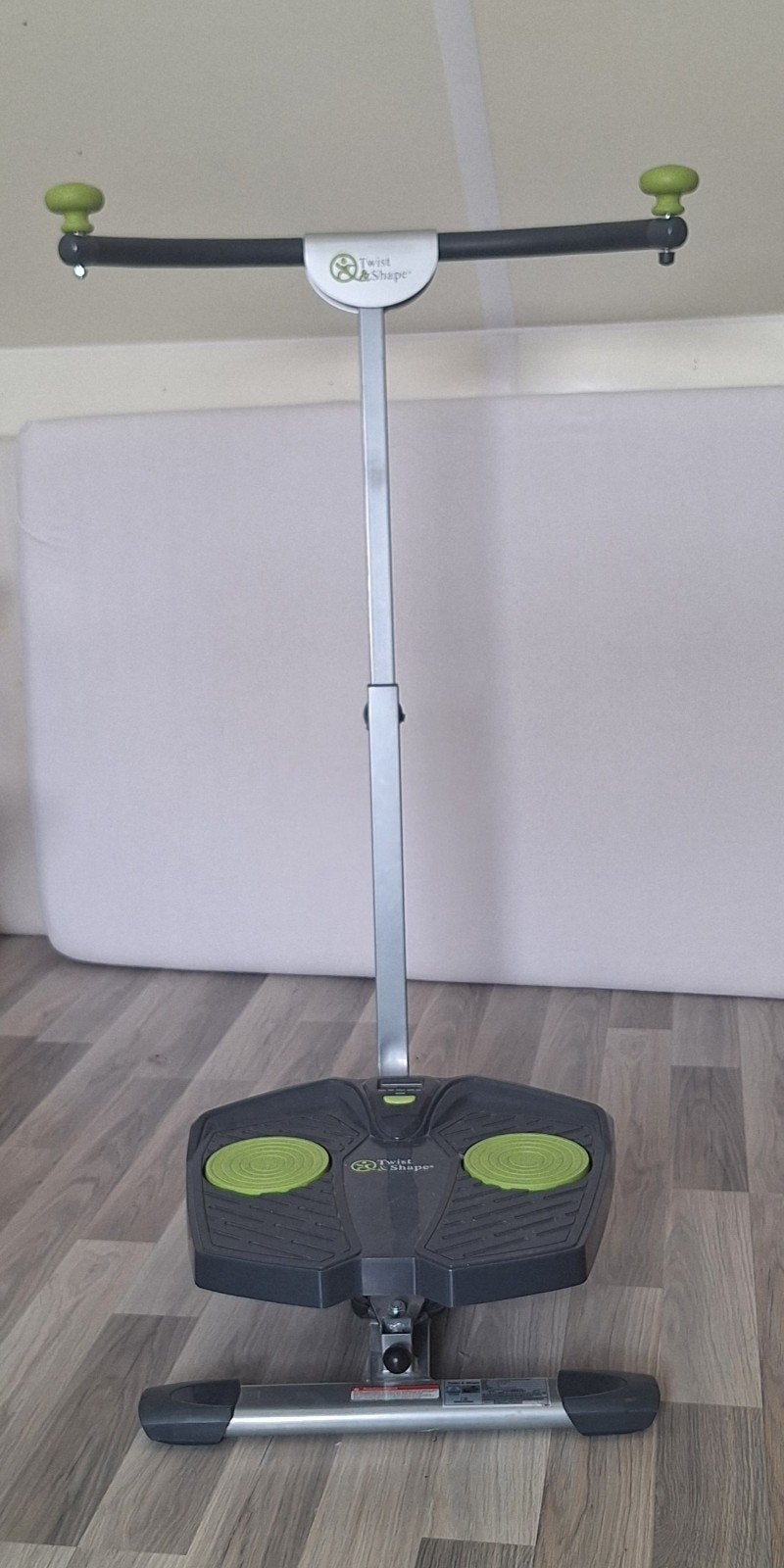 Twist & Shape Stepper - Compacte Fitness Trainer, Gebruikt, Stepapparaat, Ophalen of Verzenden, Metaal