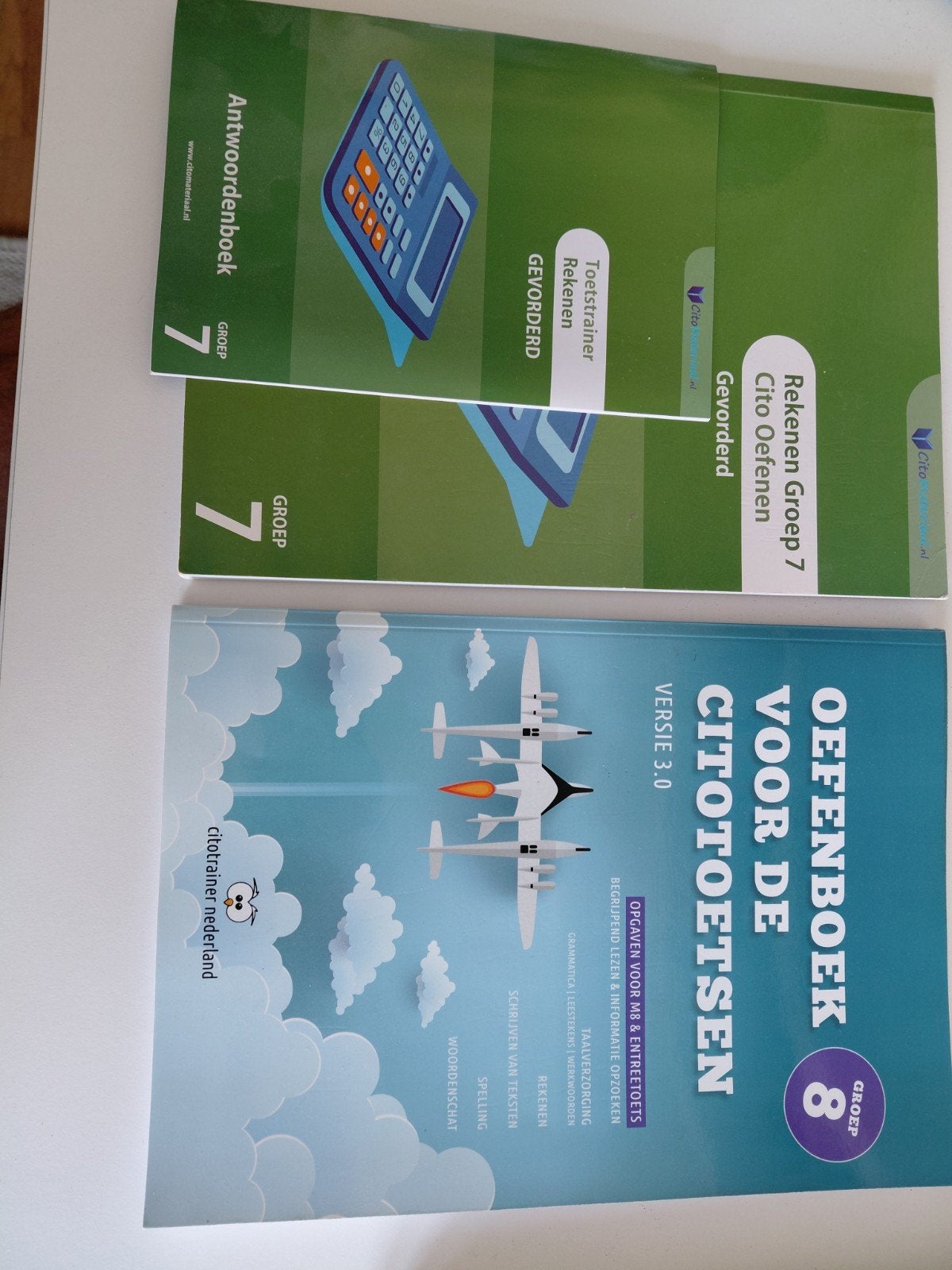 Cito Oefenboeken Groep 7 & 8 Rekenen, Taal, Spelling, Ophalen of Verzenden