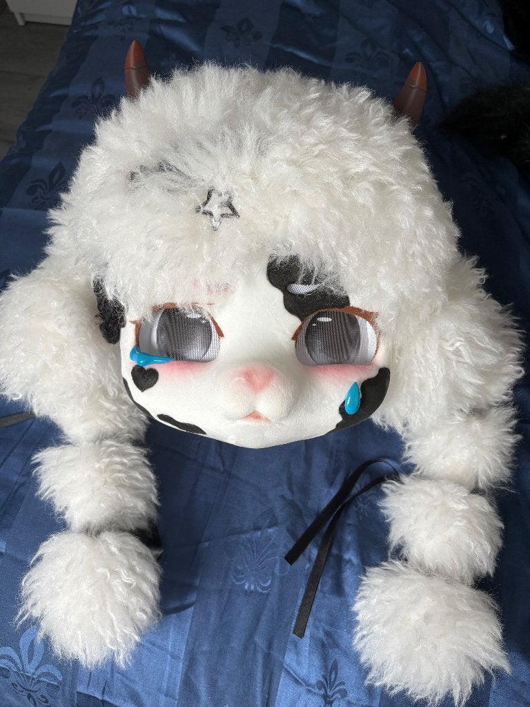 Koe kigurumi fursuit full partial, Ophalen of Verzenden, Zo goed als nieuw, Overige typen