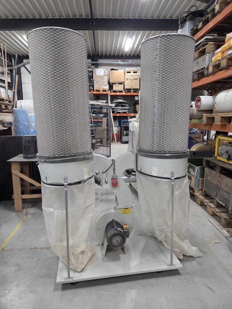 WIMAC DC2300 Afzuiginstallatie / Stofafzuiger 3PK – 400V, Ophalen, Gebruikt, Wimac Houtbewerkingsmachines, Afzuiger