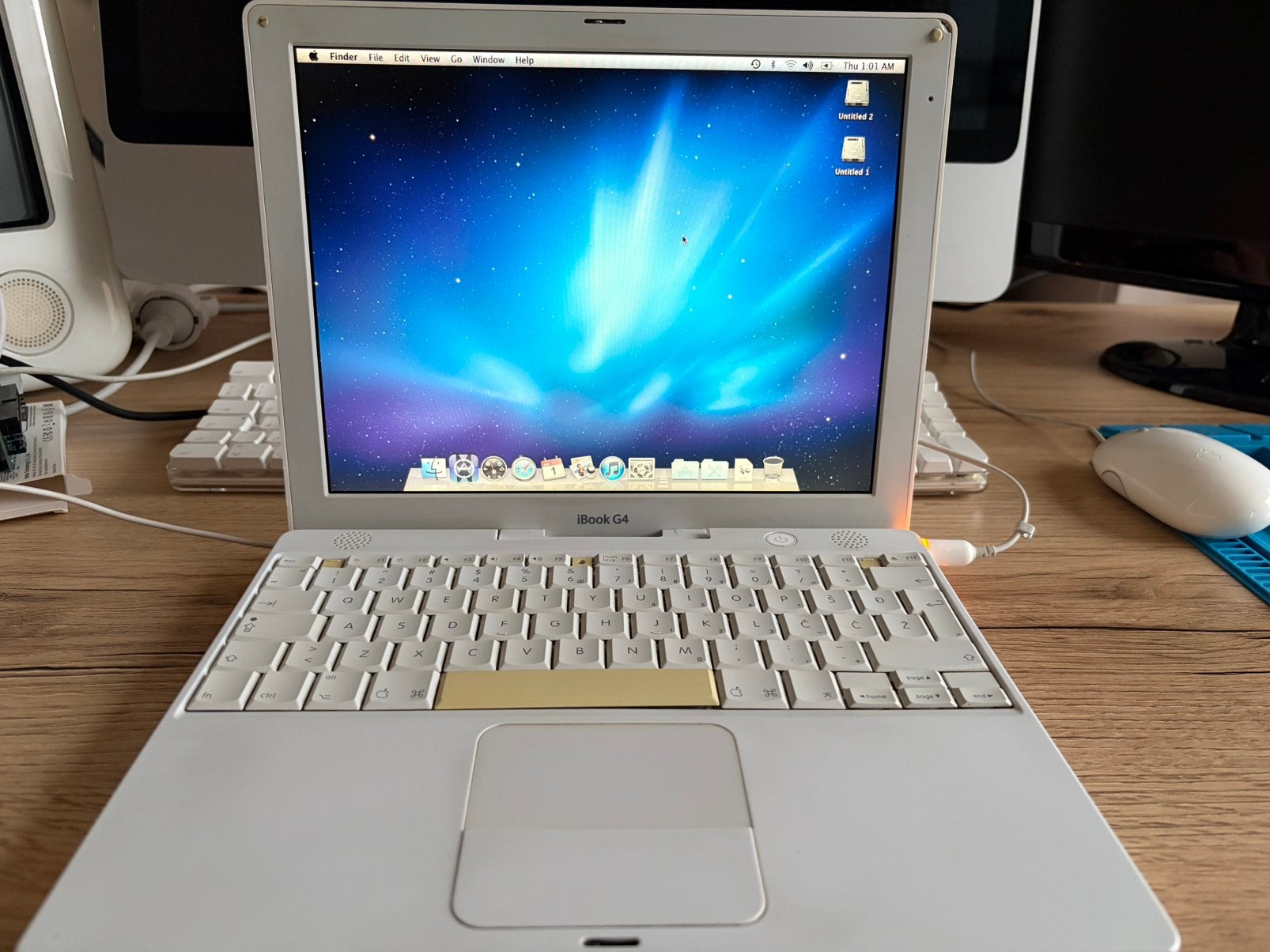 Apple iBook G4, Ophalen
